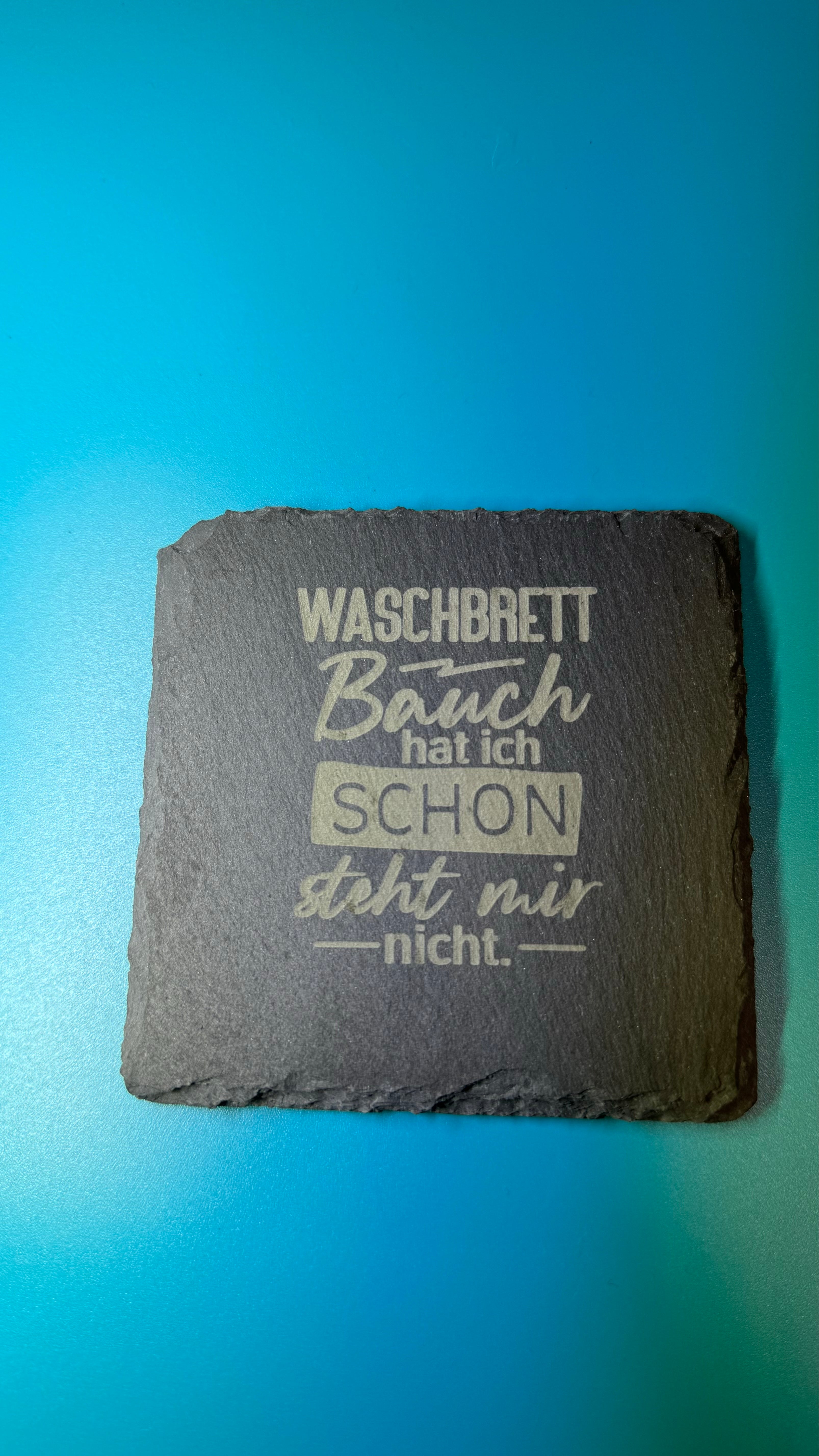 Schiefer Untersetzer